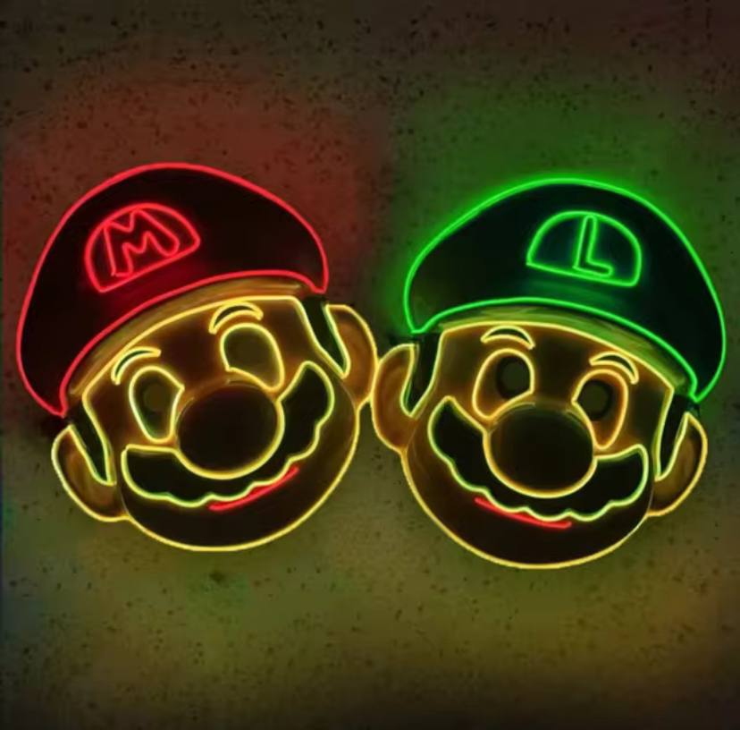 Masque Led Shoous Super Mario