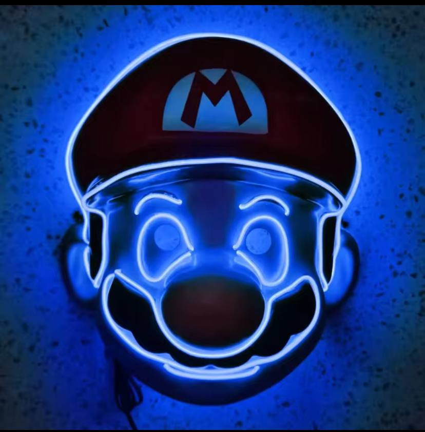 Masque Led Shoous Super Mario